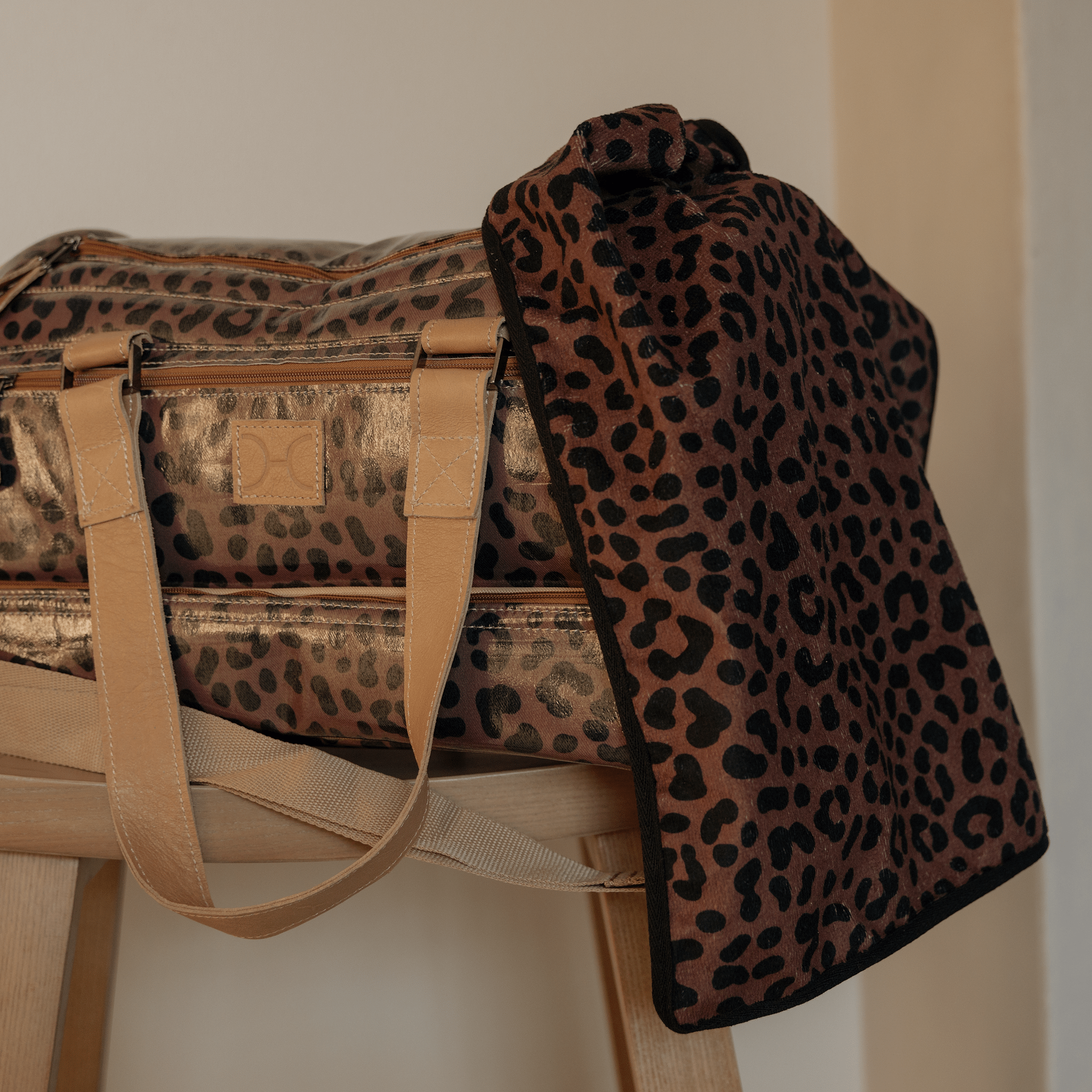 Turkish Terry Golfbag Towel | White Golf Bag Towel by Thandana