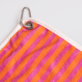 Turkish Terry Golfbag Towel | White Golf Bag Towel by Thandana