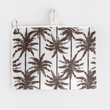 Turkish Terry Gym Sweat Towel - in Stock Palm - Neutral Sport Gym Bag by Thandana