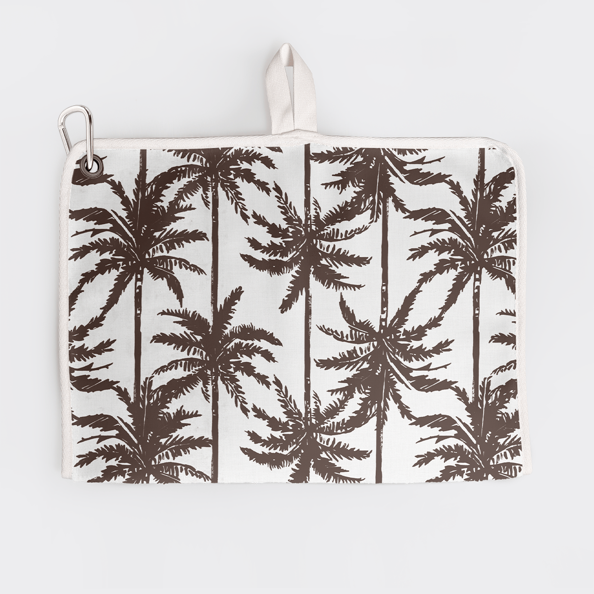 Turkish Terry Gym Sweat Towel Palm - Neutral Sport Gym Bag by Thandana