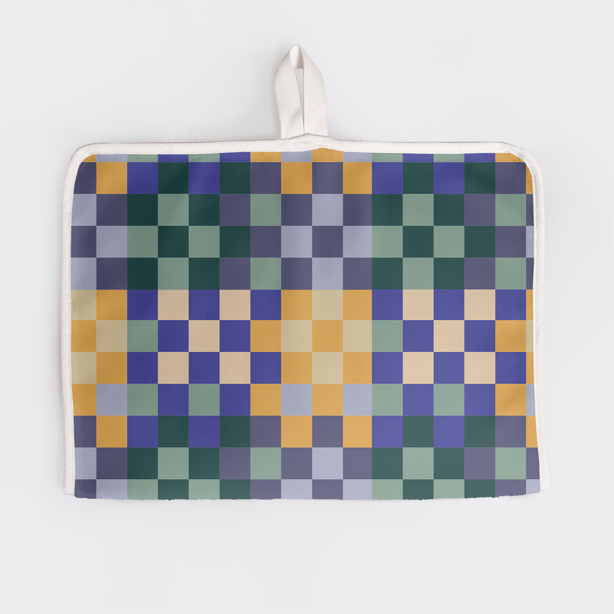 Turkish Terry Towel Burp Cloth - in Stock Checker - Jet (sold Out) Bib by Thandana