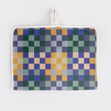 Turkish Terry Towel Burp Cloth - in Stock Checker - Jet (sold Out) Bib by Thandana
