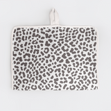 Turkish Terry Towel Burp Cloth - in Stock Cheetah - White (sold Out) Bib by Thandana