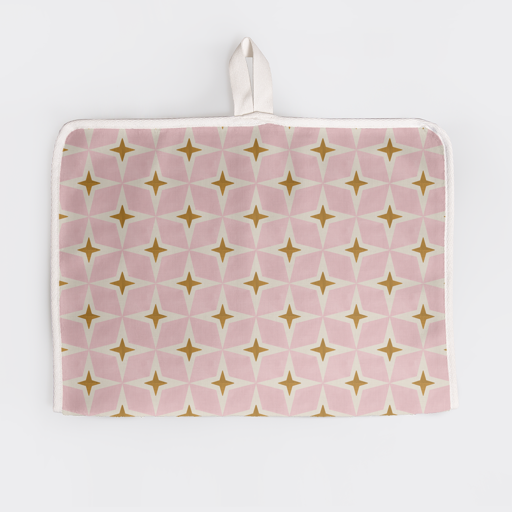 Turkish Terry Towel Burp Cloth Nova - Blush Bib by Thandana