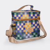 Tween cooler bag | laminated fabric - checker -jet - tween cooler