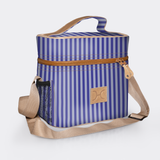 Tween cooler bag | laminated fabric - linear -jet - tween cooler