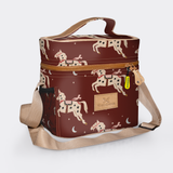 Tween Cooler Bag | Laminated Fabric Midnight Pony - Cherry Tween Cooler by Thandana