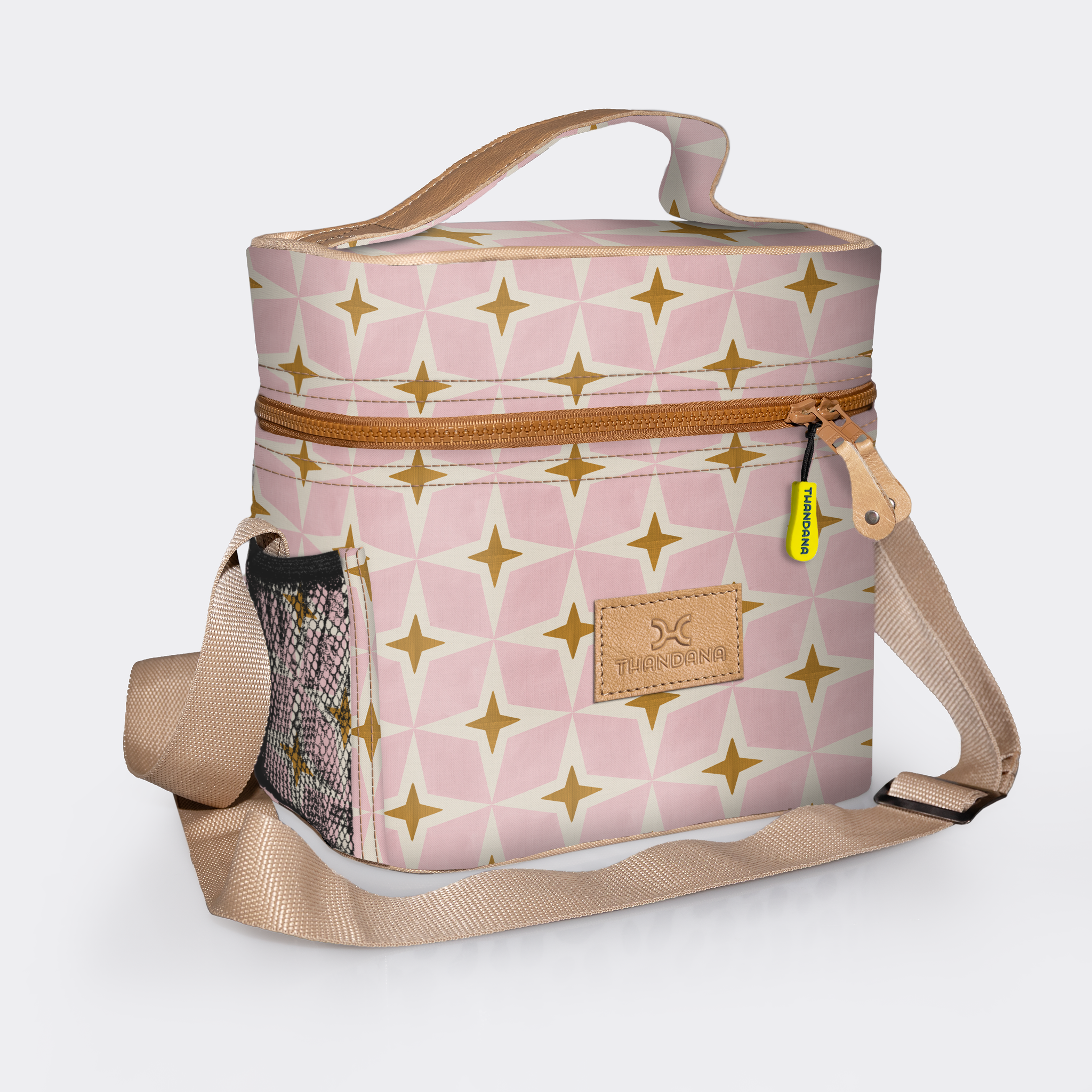 Tween cooler bag | laminated fabric - nova - blush - tween cooler