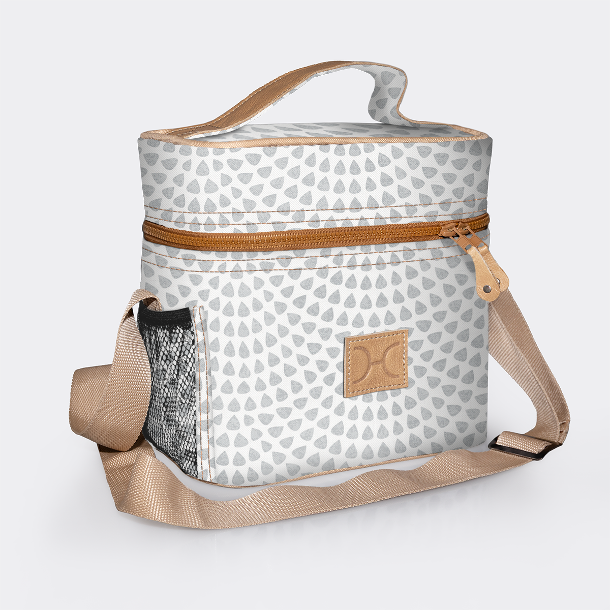 Tween cooler bag | laminated fabric - scale away with me - moonstruck - tween cooler