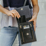 Urban Cellphone Sling | Genuine Leather Pouch by Thandana