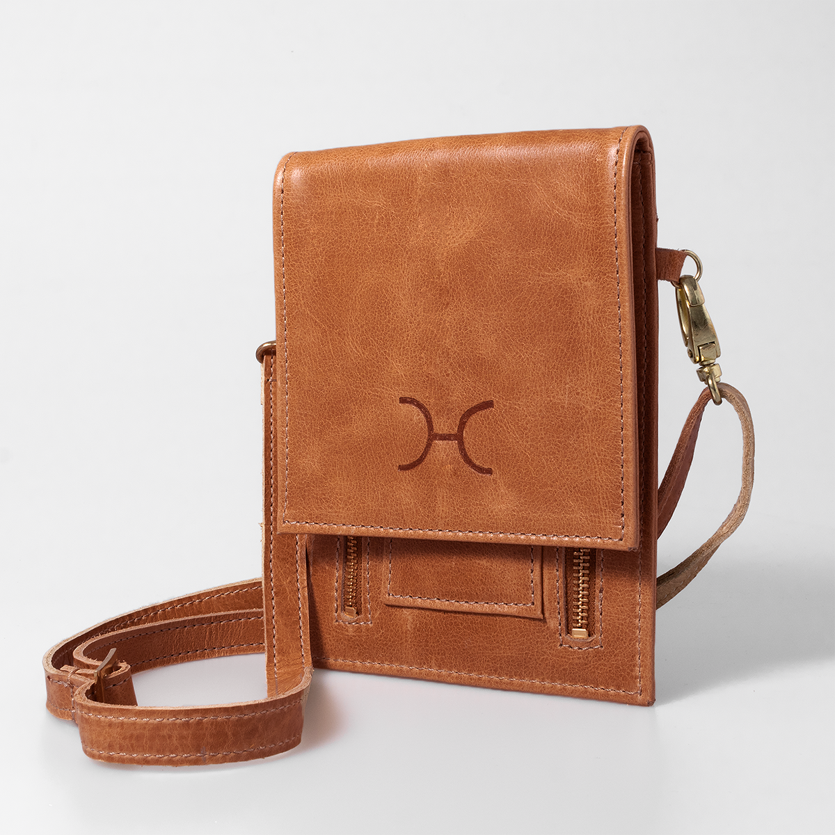 Urban Cellphone Sling | Genuine Leather Pouch by Thandana