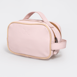Vanity Unisex | Genuine Leather Blush Leather Vanity Bag by Thandana