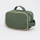 Vanity Unisex | Genuine Leather | Corporate Basil Leather Vanity Bag by Thandana
