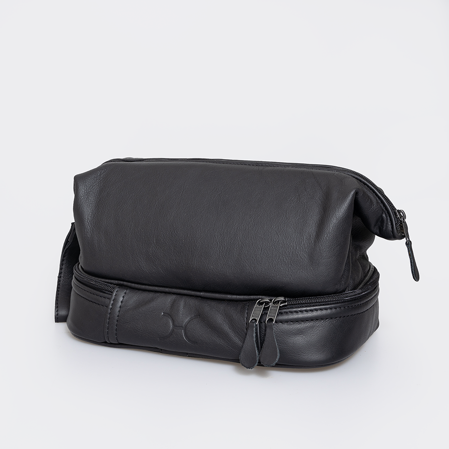 Wash Bag Unisex | Genuine Leather Vanity Bag by Thandana