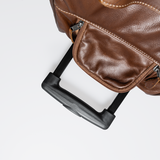 Wheelie Travel Bag | Genuine Leather Large Weekender Luggage Bag by Thandana