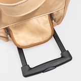 Wheelie Travel Bag | Genuine Leather Large Weekender Luggage Bag by Thandana