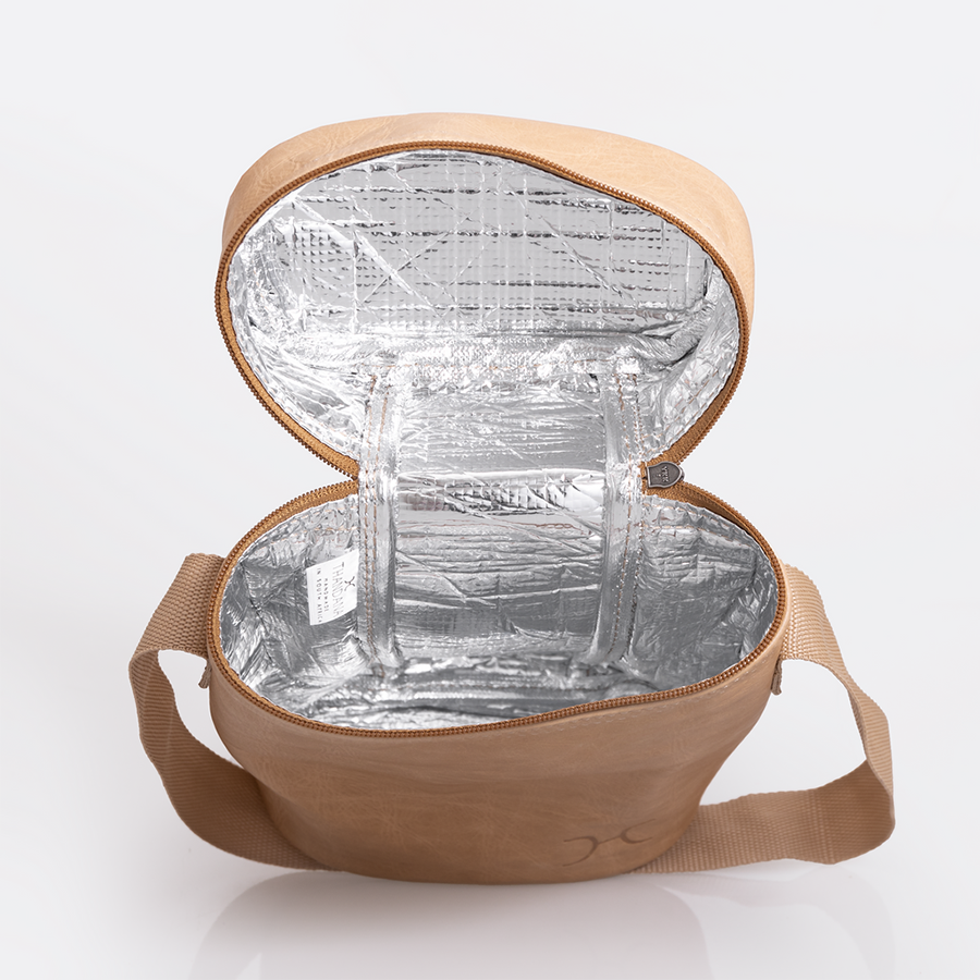 Wine Cooler Double | Genuine Leather | Corporate Beverage Cooler by Thandana