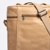 Wine Cooler Jumbo Carry Bag | Genuine Leather Beverage Cooler by Thandana