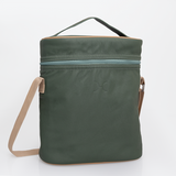 Wine Cooler Jumbo | Genuine Leather | Corporate Basil Leather Beverage Cooler by Thandana