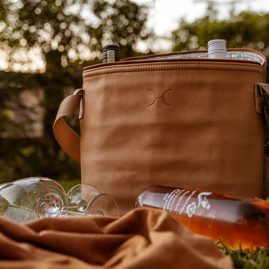Wine Cooler Jumbo | Genuine Leather | Corporate Beverage Cooler by Thandana