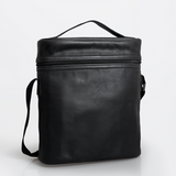 Wine Cooler Jumbo | Genuine Leather | Corporate Black Leather Beverage Cooler by Thandana