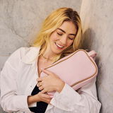 Women’s Double Zip Vanity | Genuine Leather | Corporate Vanity Bag by Thandana