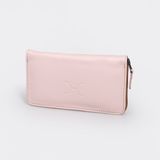 Women’s Large Purse | Genuine Leather Blush Leather / Gunmetal (default) Wallet by Thandana