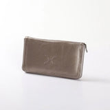 Women’s Large Wallet | Genuine Leather | Corporate Pewter Leather / Gunmetal (default) Wallet by Thandana