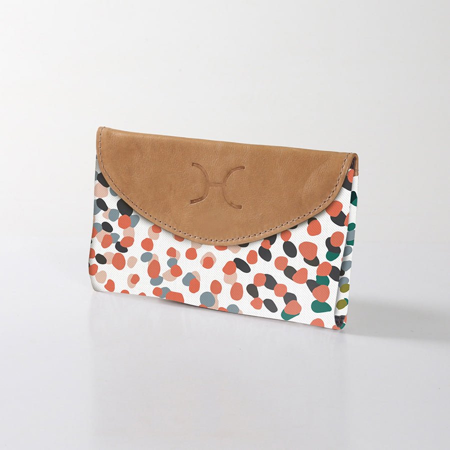 Women’s Purse | Laminated Fabric with Genuine Leather Confetti - All About Ladies Wallet by Thandana