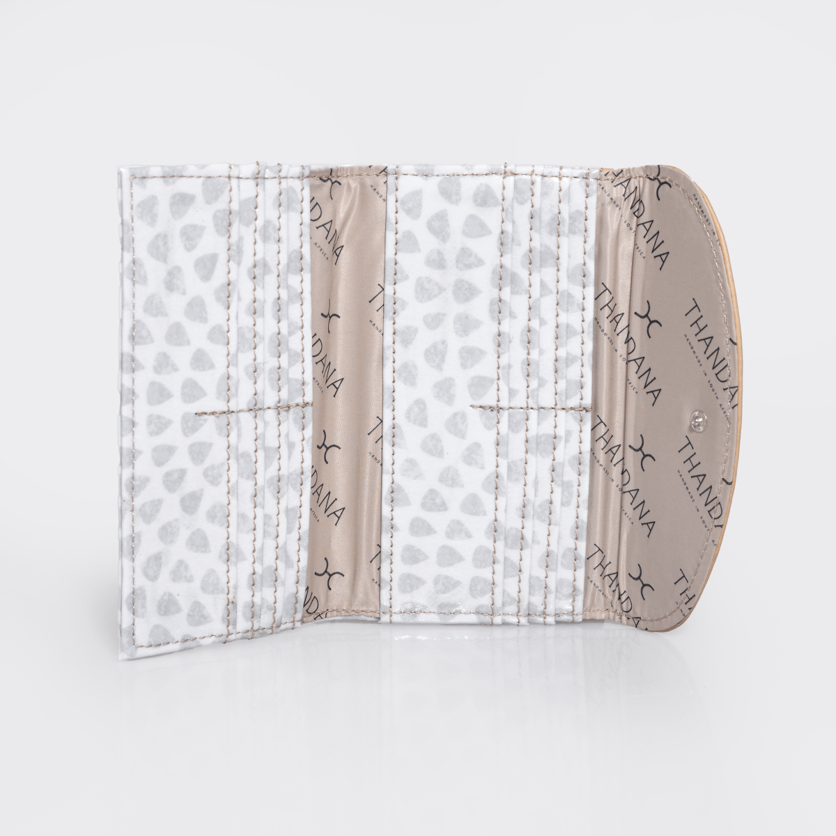 Women’s Purse | Laminated Fabric with Genuine Leather Ladies Wallet by Thandana