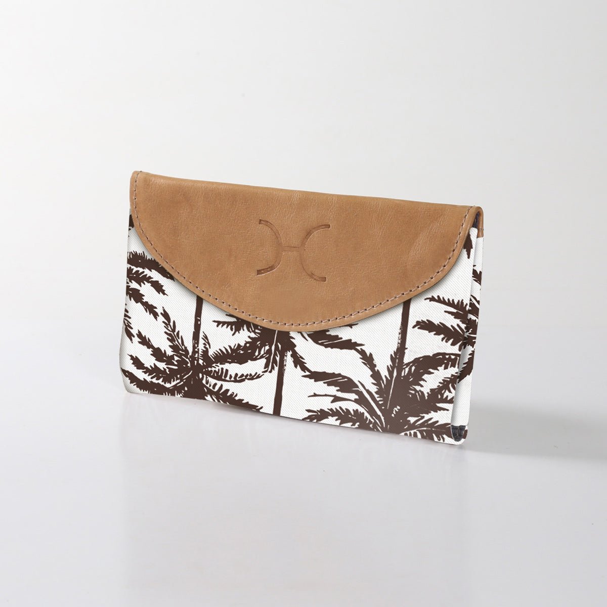 Women’s Purse | Laminated Fabric with Genuine Leather Palm - Neutral Ladies Wallet by Thandana