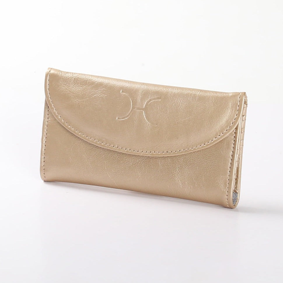 Women’s Wallet | Genuine Leather | Corporate Gold Leather Ladies Wallet by Thandana