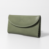 Women’s Wallet | Genuine Leather | Corporate Green Leather Ladies Wallet by Thandana