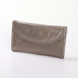 Women’s Wallet | Genuine Leather | Corporate Pewter Leather Ladies Wallet by Thandana