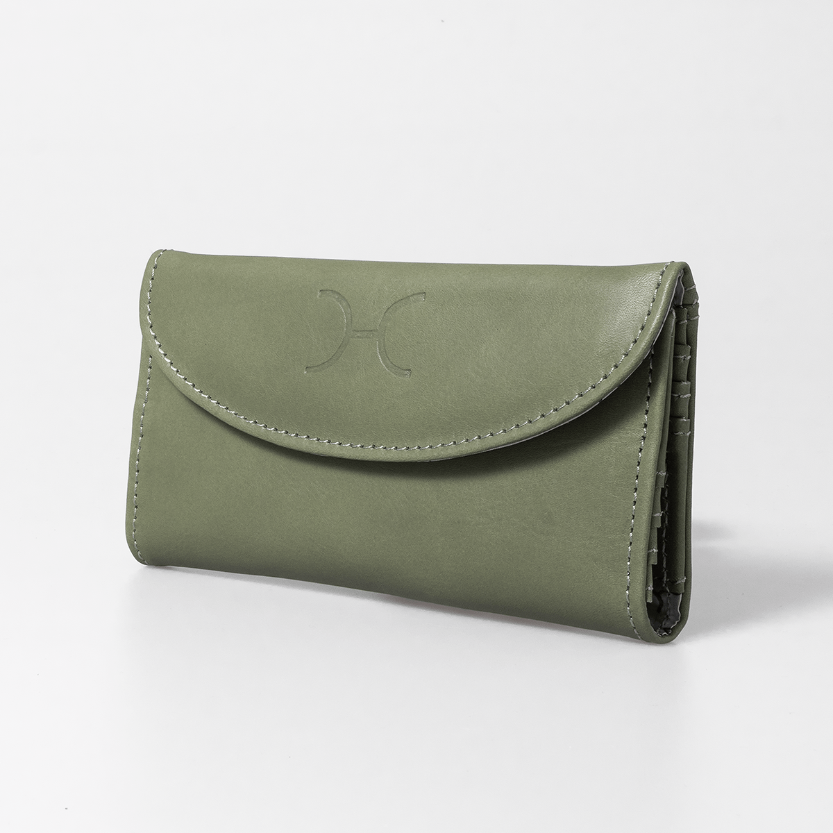 Women’s Wallet | Genuine Leather Green Leather Ladies Wallet by Thandana