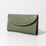 Women’s Wallet | Genuine Leather Green Leather Ladies Wallet by Thandana