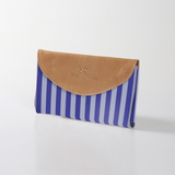 Women’s Wallet | Laminated Fabric with Genuine Leather Linear - Jet Ladies Wallet by Thandana