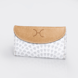 Women’s Wallet | Laminated Fabric with Genuine Leather Scale Away with me - Moonstruck Ladies Wallet by Thandana