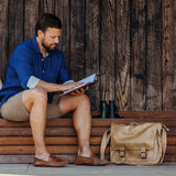 Work Satchel | Genuine Leather Work Satchel by Thandana