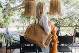 Noa Nappy Bag Leather