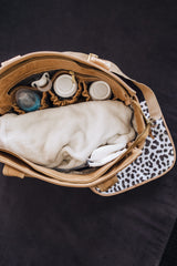 Noa Nappy Bag Leather