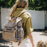 Baby Nappy Backpack Laminated Fabric RTS