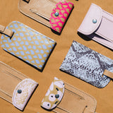 Luggage Stud Tag | Laminated Fabric