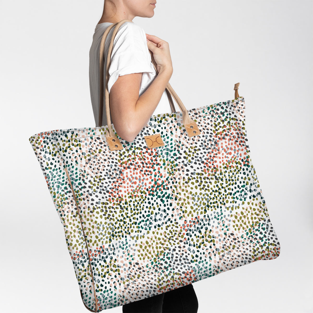 Beach Jumbo Bag Laminated Fabric RTS