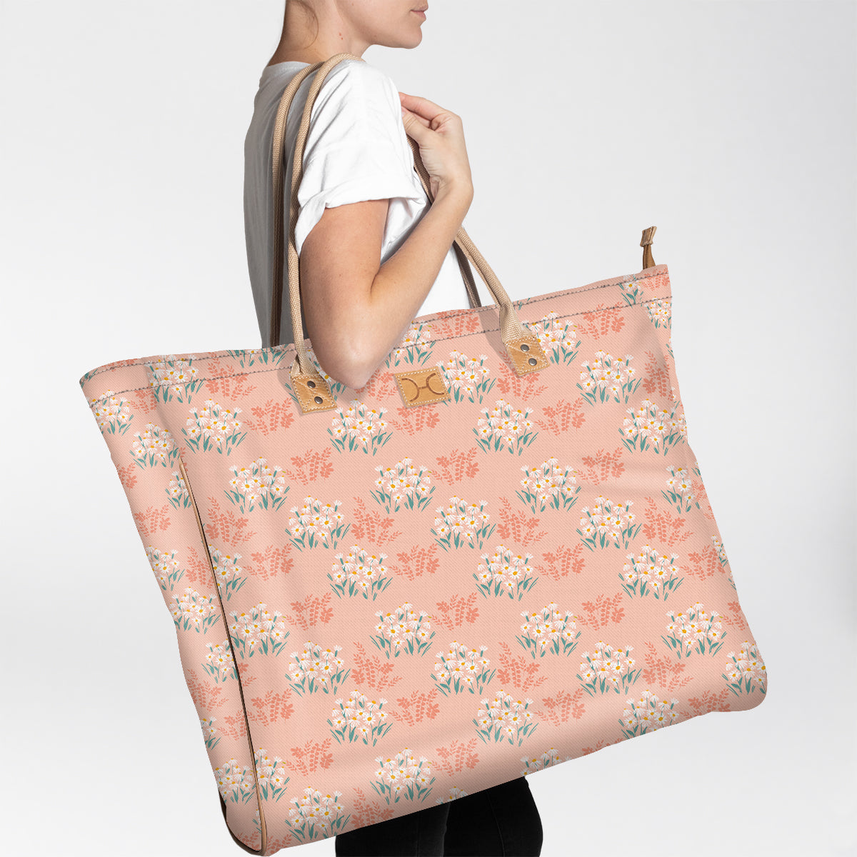 Beach Jumbo Bag Laminated Fabric RTS