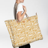 Beach Jumbo Bag Laminated Fabric RTS