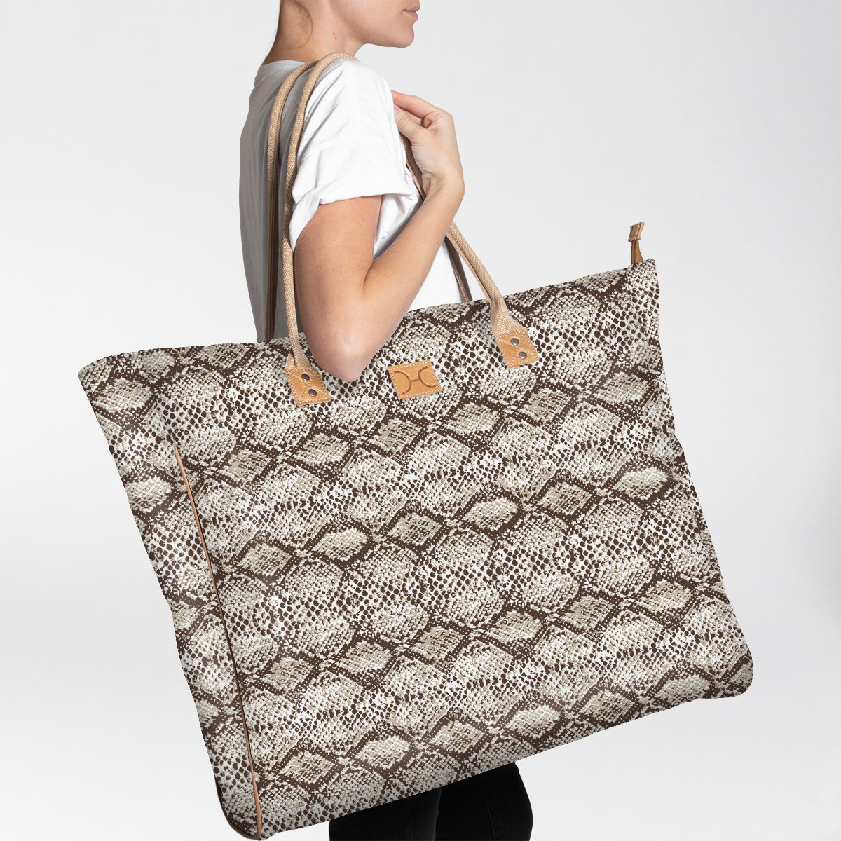 Beach Jumbo Bag Laminated Fabric RTS