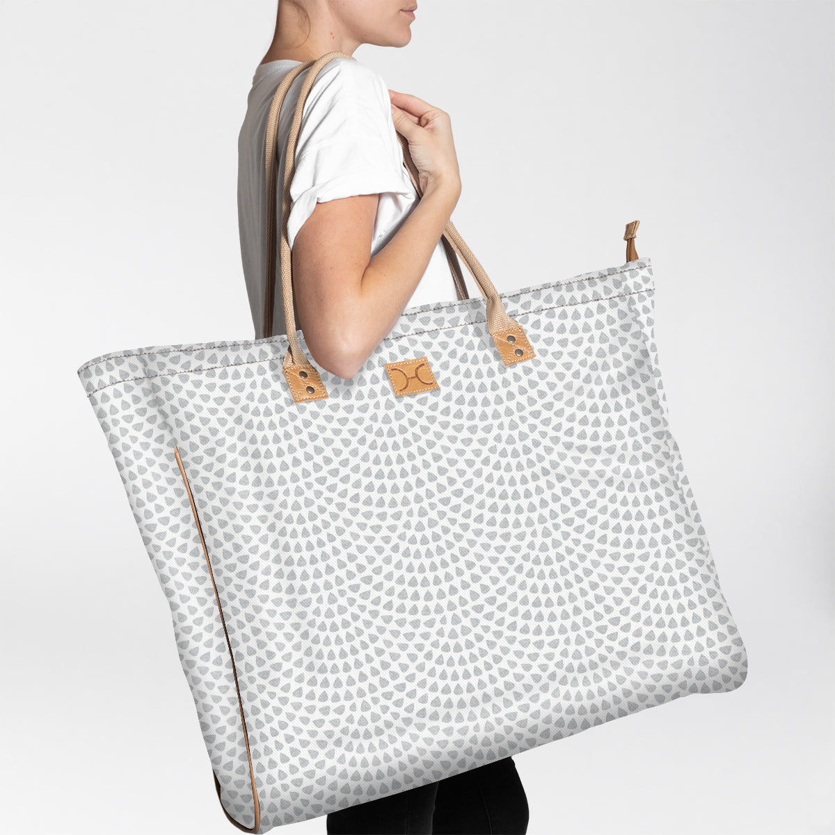 Beach Jumbo Bag Laminated Fabric RTS