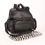Baby Changing Backpack | Leather