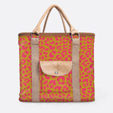 25L Box Cooler | Laminated Fabric with Genuine Leather & Hard Inner Bin